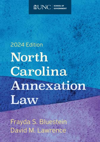 North Carolina Annexation Law book cover