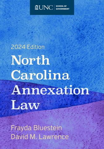 North Carolina Annexation Law book cover